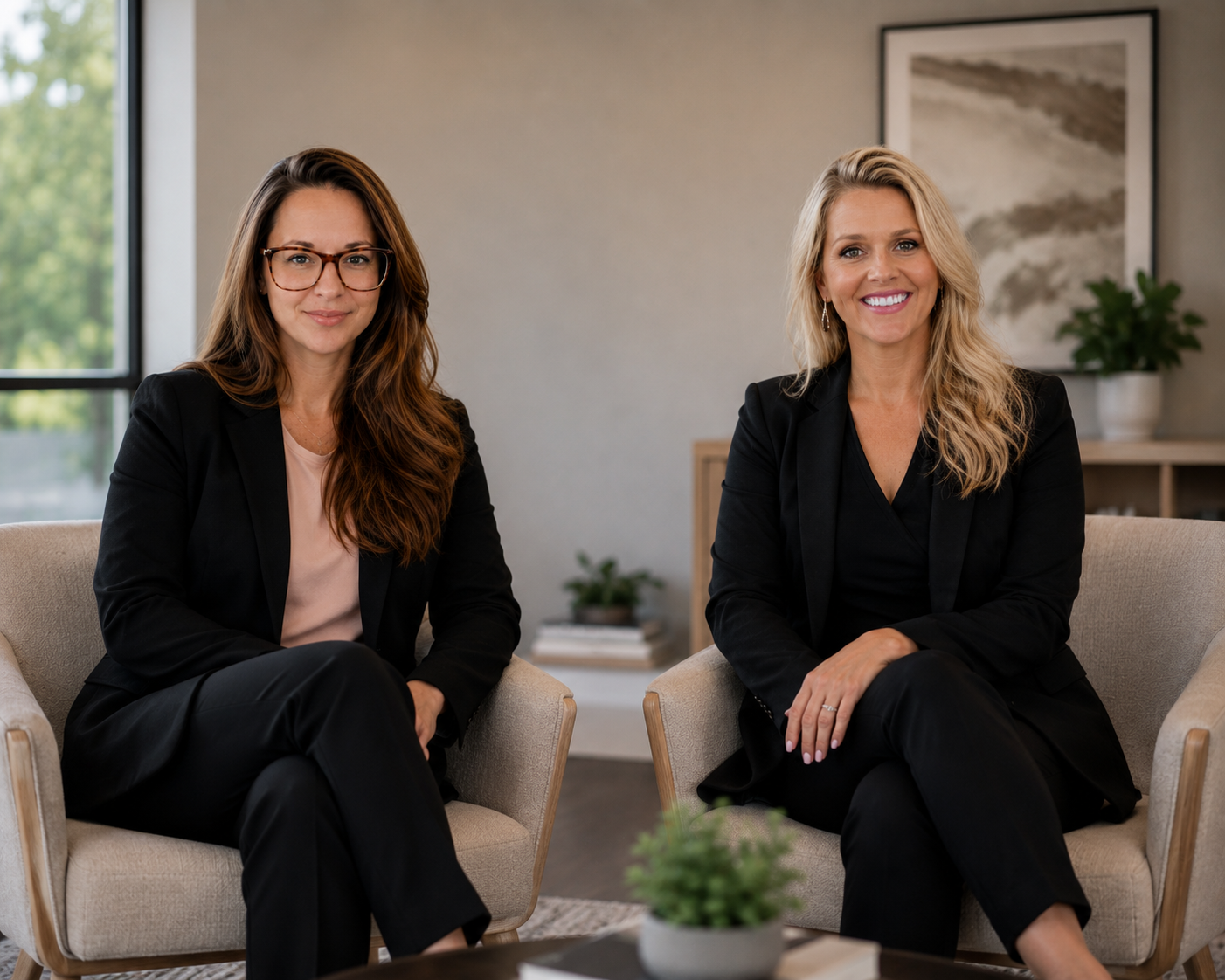 Ashley Speed and Darcy Garcia, Co-Founders of Ample(x) Consultants
