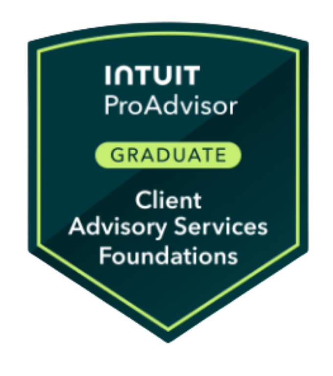 Intuit ProAdvisor Client Advisory Services Foundations Graduate