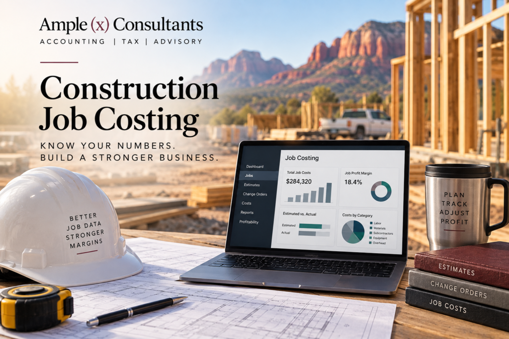 Construction job costing for contractors to track project costs and profitability